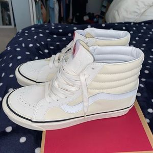 Brand new white vans